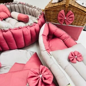 Bedding Set Sleeping Bag & Mosquito Net Gadda Combo Set of 3 Under The Sea Print